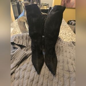 SCHUTZ Black Heeled Boots